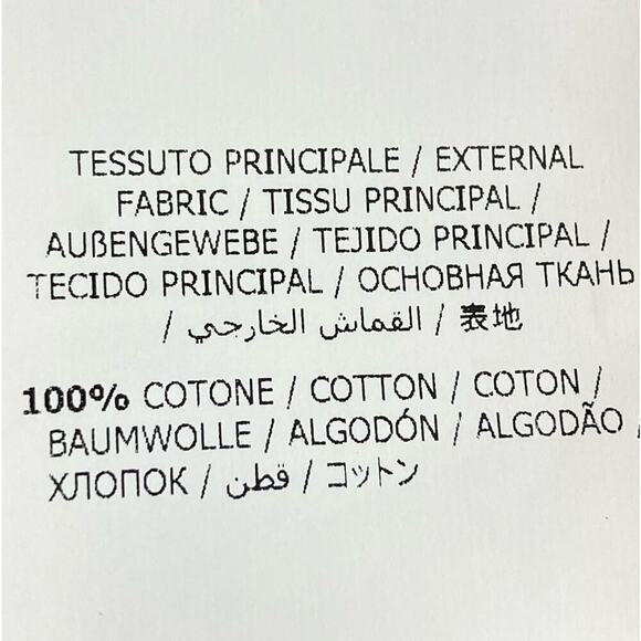 SALVATORE FERRAGAMO White
Cotton Logo Printed T-Shirt - Size M - Picture 9 of 11